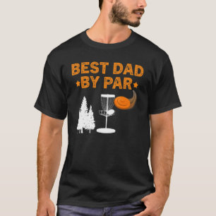 Bester Vater nach Par Disk Golf T-Shirt