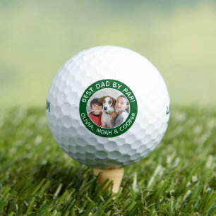 Bester Vater nach Par Foto Grün Golfball