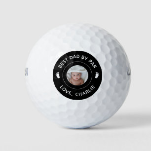 Bester Vater nach Par Foto Neuer Papa Erster Vater Golfball