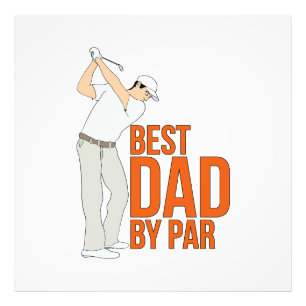 Bester Vater nach Par Fotodruck