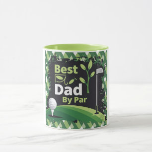 Bester Vater nach Par Golf Design Tasse