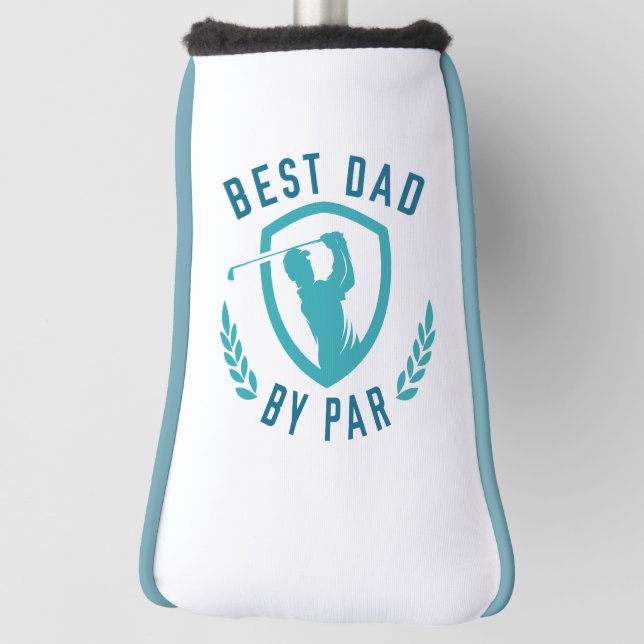 Bester Vater nach Par Golf Headcover (Rotieren 90)
