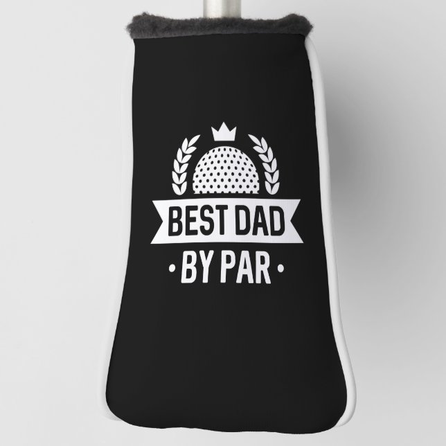 Bester Vater nach Par Golf Headcover (Rotieren 90)