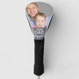 Bester Vater nach Par Golf-Zitat-Design Golf Headcover