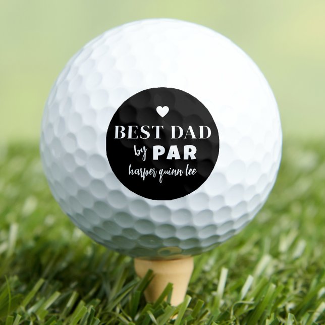 Bester Vater nach Par Golfball (Best Dad By Par Golf Balls)
