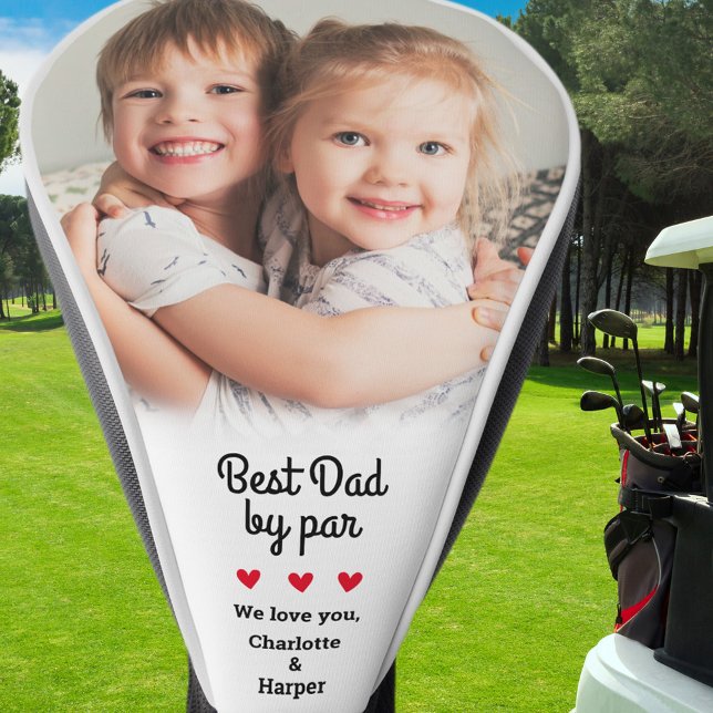 Bester Vater nach Par Golfer Erstellen Sie ein ein Golf Headcover (Best Dad By Par Golfer Create Unique Custom Photo Golf Head Cover)