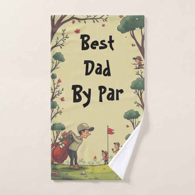 Bester Vater nach Par Handtuch (Handtuch)