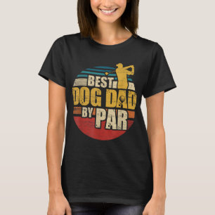 Bester Vater nach Par Retro Golf Player T-Shirt