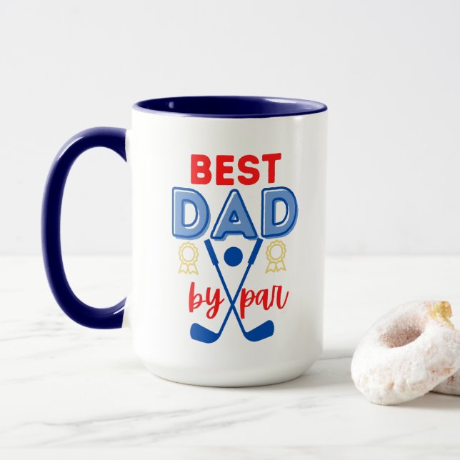 Bester Vater nach Par Tasse (Mit Donut)