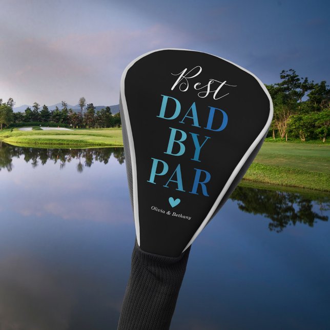 Bester Vater nach Par Vatertag Geschenk Golf Headcover (Von Creator hochgeladen)