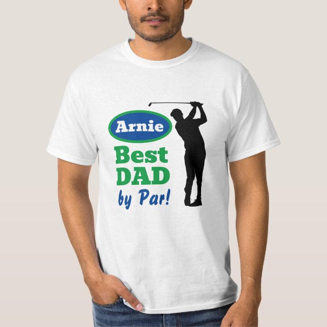 Bester Vater nach Par! Vatertag T-Shirt (Vorderseite)
