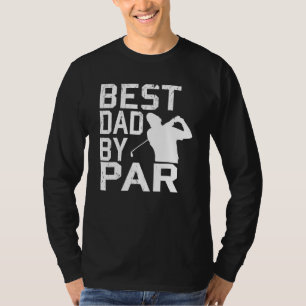 Bester Vater nach Par Vintag Pro Golfer Vatertag 2 T-Shirt
