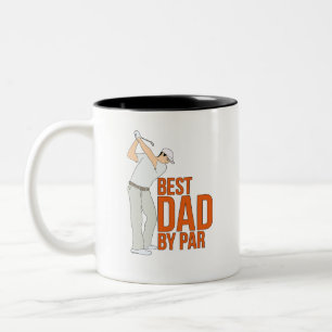 Bester Vater nach Par Zweifarbige Tasse