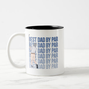 Bester Vater nach Par Zweifarbige Tasse