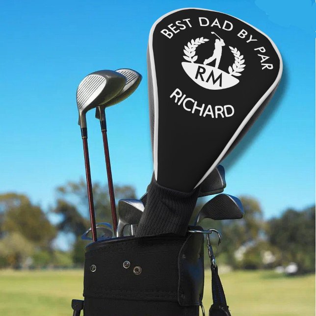 Bester Vater nach Pay Monogram Name Golf Headcover (Von Creator hochgeladen)