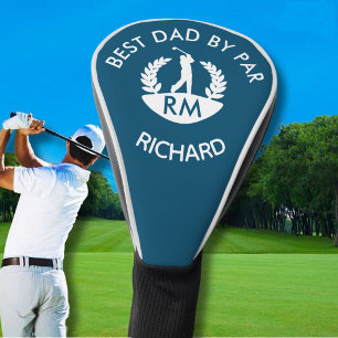 Bester Vater nach Pay Monogram Name Golf Headcover