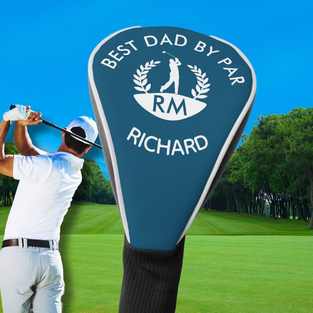 Bester Vater nach Pay Monogram Name Golf Headcover (Von Creator hochgeladen)