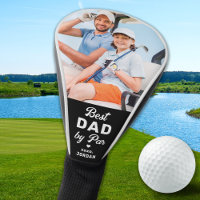 BESTER VATER PAR Custom Foto Moderner Golfer
