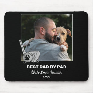 Bester Vater Par Custom Haustier Foto Mousepad