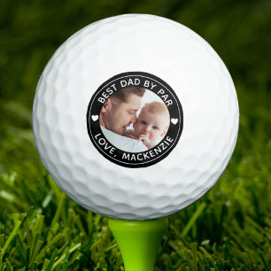 BESTER VATER PAR Foto Personalisierte Benutzerdefi Golfball