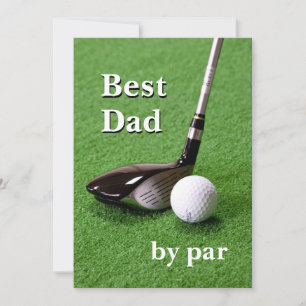 Bester Vater, par Golf-Thema  Karte