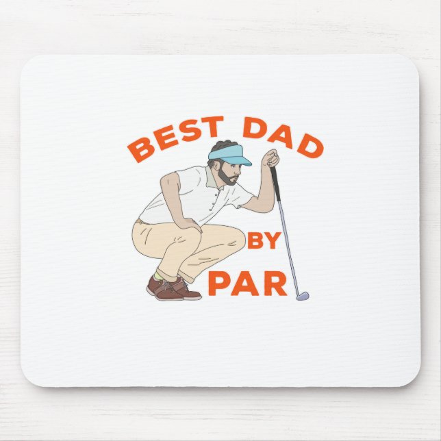 Bester Vater Par Mousepad (Vorne)