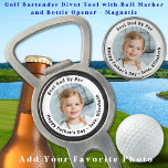 Bester Vater Par - Vatertag - Custom Foto Golf Pitchgabel<br><div class="desc">Bester Vater Par ... Zwei Ihrer Lieblingssachen , Golf und Ihre Kinder ! Jetzt kannst du sie mitnehmen, während du 18 Löcher spielst. Passen Sie diese Golfbälle mit dem beliebten Foto und dem Namen Ihres Kindes an. Gutes Geschenk für alle Golfer und Golfliebhaber , von den Kindern ! Das perfekte...</div>