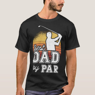 Bester Vater Par Vatertag Golf im Tessin T-Shirt