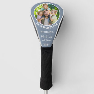 Bester Vater per Par Custom Foto Golf Head Cover Headcover