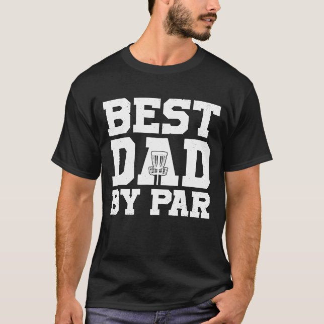 Bester Vater per Par Disc Golf Pub T-Shirt (Vorderseite)