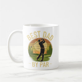 Bester Vater per Par - Golfplatz Vater Kaffeetasse