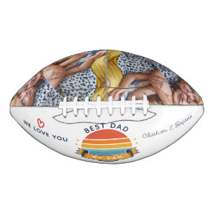 Bester Vater per Par Kinder Fotos Vatertag Sake Football