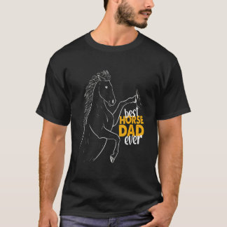 Bester Vater Pferd Vater T-Shirt