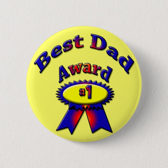 Bester-Vater-Preis Button (Vorderseite)