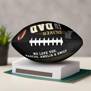 Bester Vater Spieler Silhouette Vater Andenken Football
