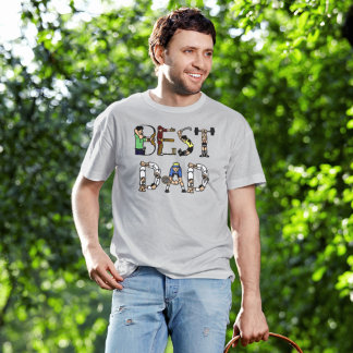 Bester Vater Sporttext Welten Bester Athletischer T-Shirt