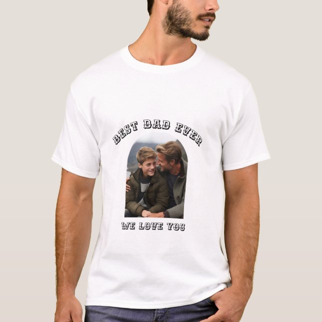 Bester Vater T - Shirt (Vorderseite)
