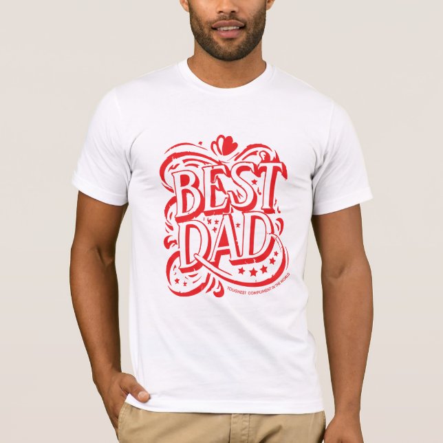 Bester Vater T-Shirt (Vorderseite)