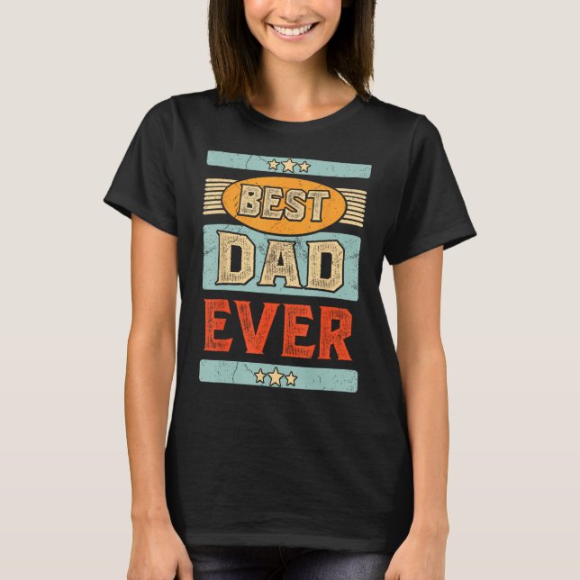 Bester Vater T-Shirt (Vorderseite)