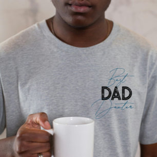 Bester Vater Trendy Geschenk Personalisierter Name T-Shirt