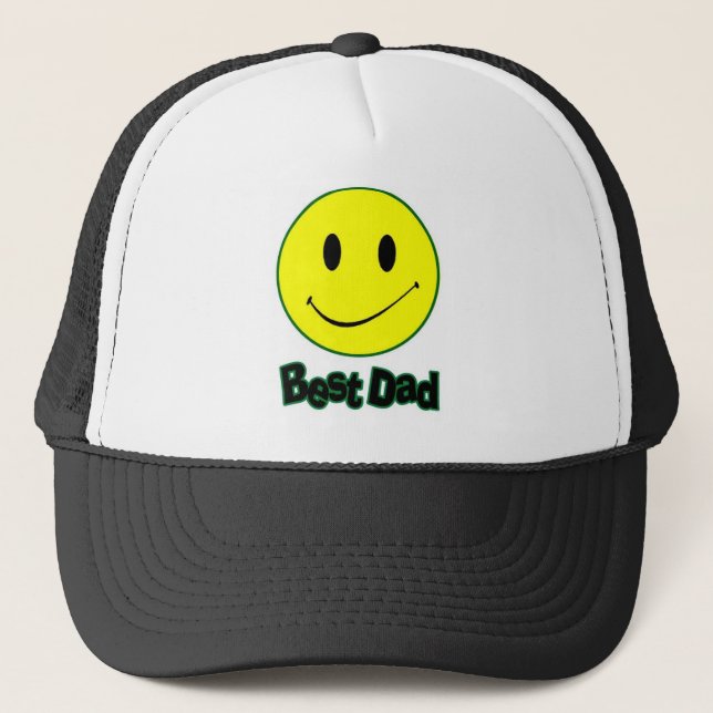 Bester Vater Truckerkappe (Vorderseite)