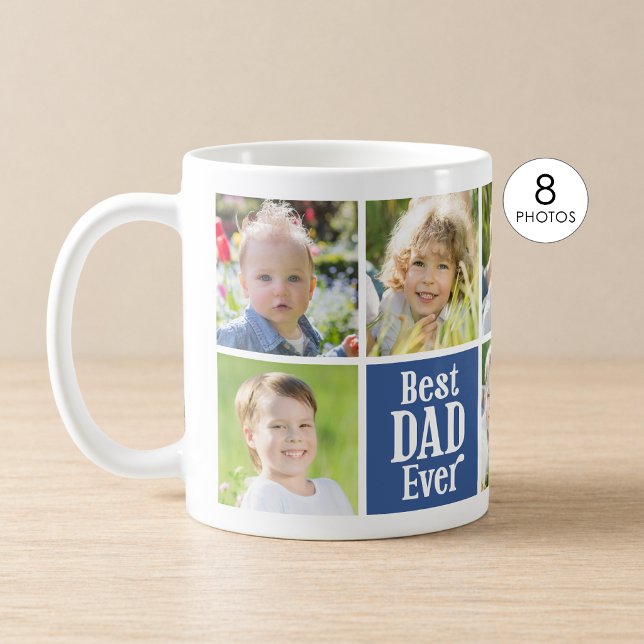 Bester Vater überhaupt 8 Fotos Kaffeetasse (Von Creator hochgeladen)