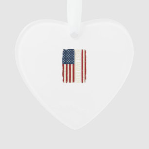 Bester Vater überhaupt Amerikanisches Flagge Vinta Ornament