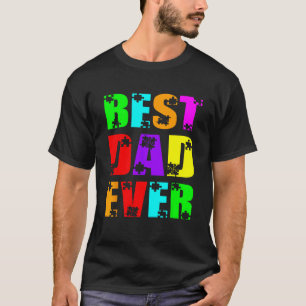 Bester Vater überhaupt Autismus Vater Daddy Bewuss T-Shirt