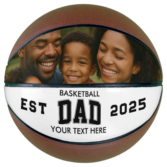 Bester Vater überhaupt Basketball – Personalisiert (Vorderseite)