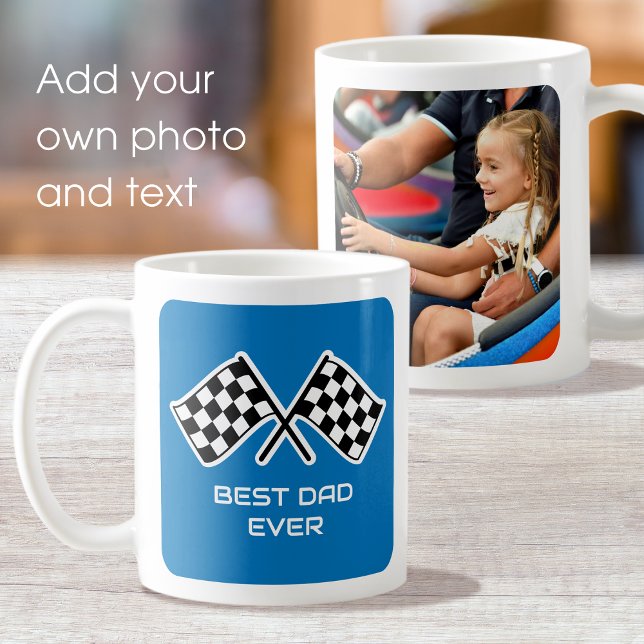 Bester Vater überhaupt Benutzerdefinierte Foto-Aut Kaffeetasse (Von Creator hochgeladen)