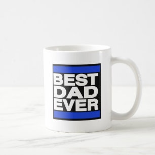 Bester Vater überhaupt blau Kaffeetasse