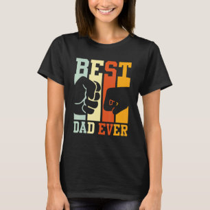 Bester Vater überhaupt Fauststoß Vater Sohn Tochte T-Shirt