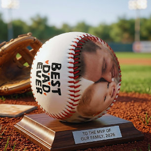 Bester Vater überhaupt Frohen Vatertag Foto  Baseball