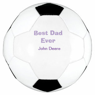 Bester Vater überhaupt Frohen Vatertag Name LilaEi Fußball